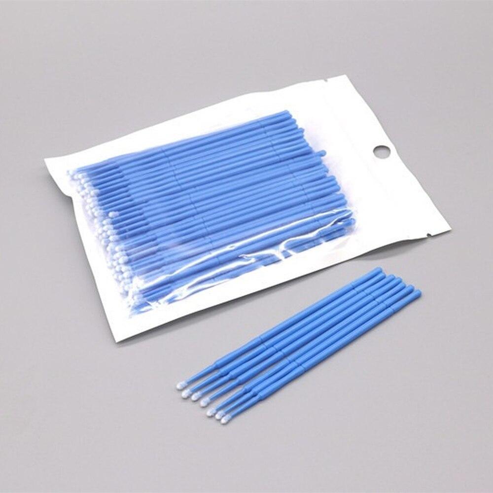 100pcs/lote Micro Escovas para - Eyelash Extension Look avaliação e preço