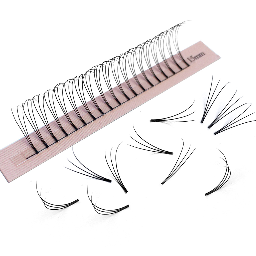Deusa 3d pré-fabricado fã exte - Eyelash Extension Human Hair avaliação e preço