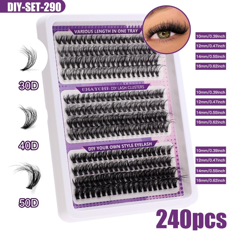 Cílios Postiços com Aparência  - Eyelash Extension Look avaliação e preço