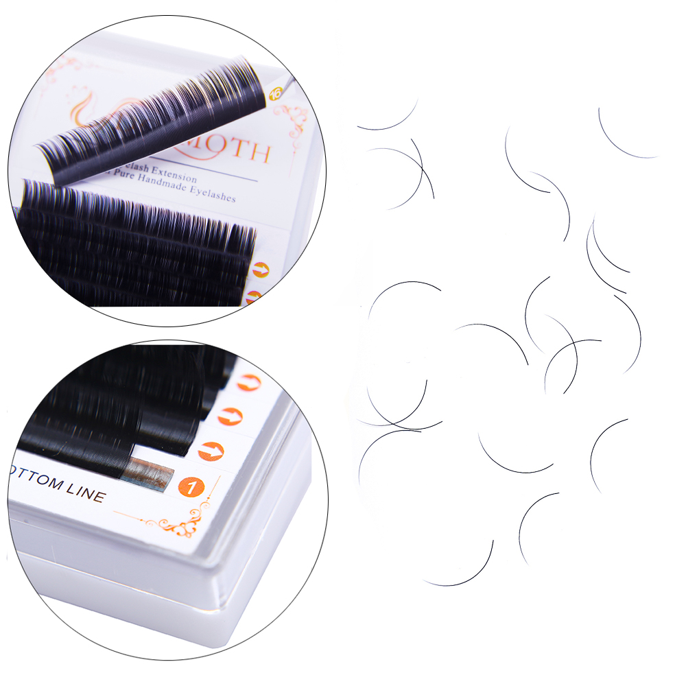 DOSMOTH 10 caixas 16 linhas 7- - Eyelash Extension For Asian Eyes avaliação e preço