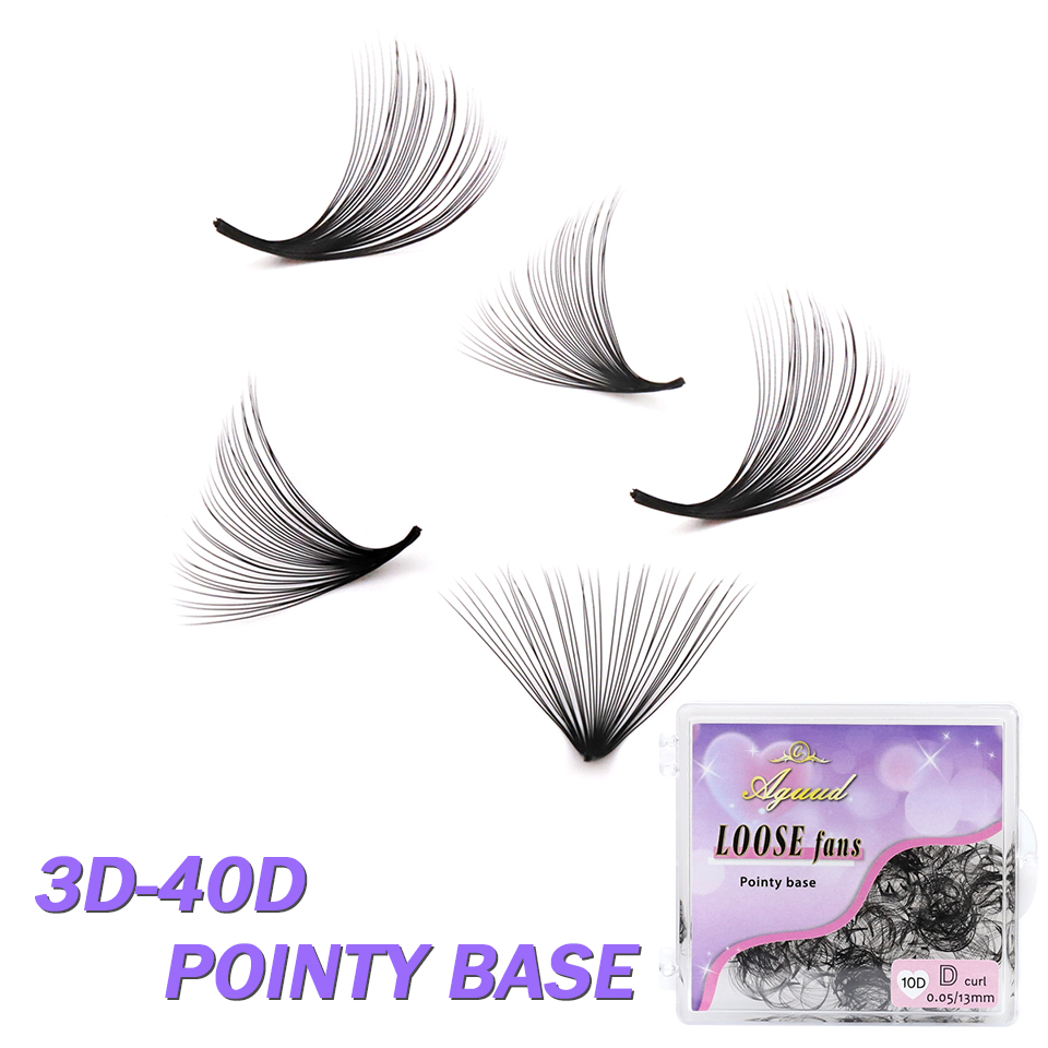 Iguud 30d 40d cluster solto fã - Eyelash Extension Russian avaliação e preço