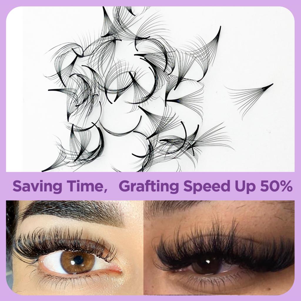 Tbestt pré-fabricados fãs cíli - Eyelash Extension Russian avaliação e preço