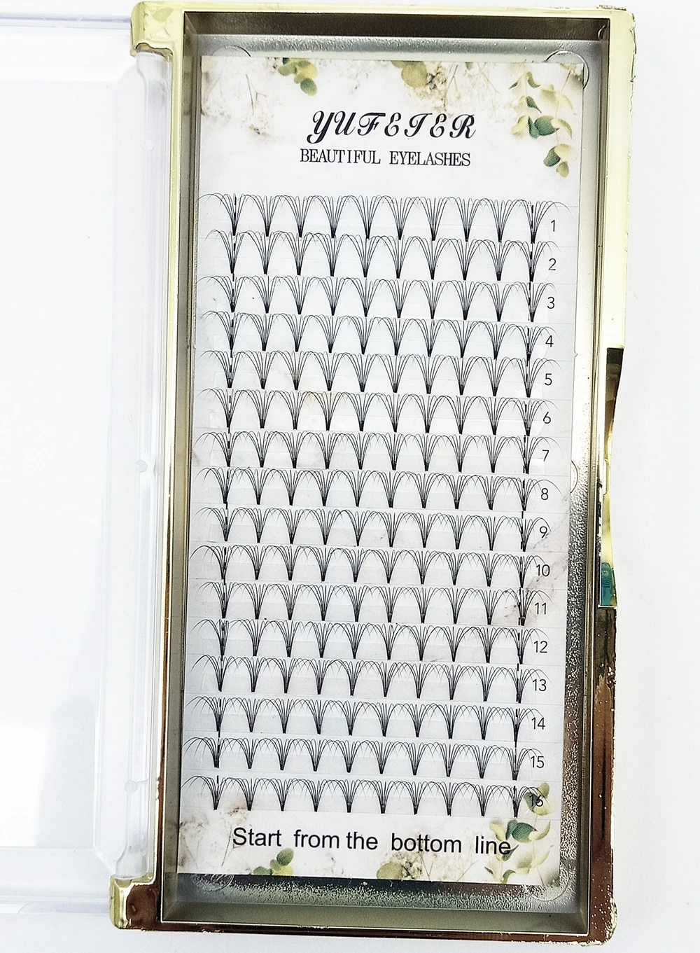 HBZGTLAD 16 Linhas de Cílios P - Eyelash Extension Russian avaliação e preço